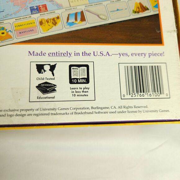 Vintage Where in the USA is Carmen Sandiego? Board Game Complete 1993 - Picture 4 of 15
